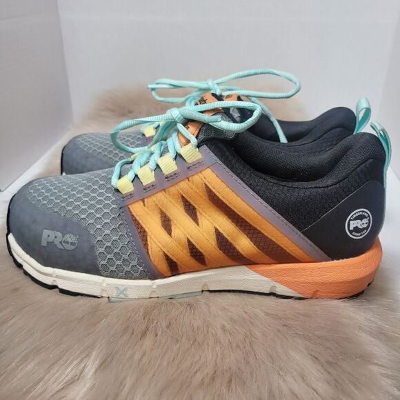 Timberland Radius Women’s Safety Toe Work Shoes Size 9 - Picture 3 of 10